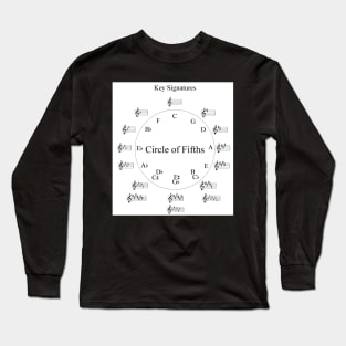 The Circle of Fifths Long Sleeve T-Shirt